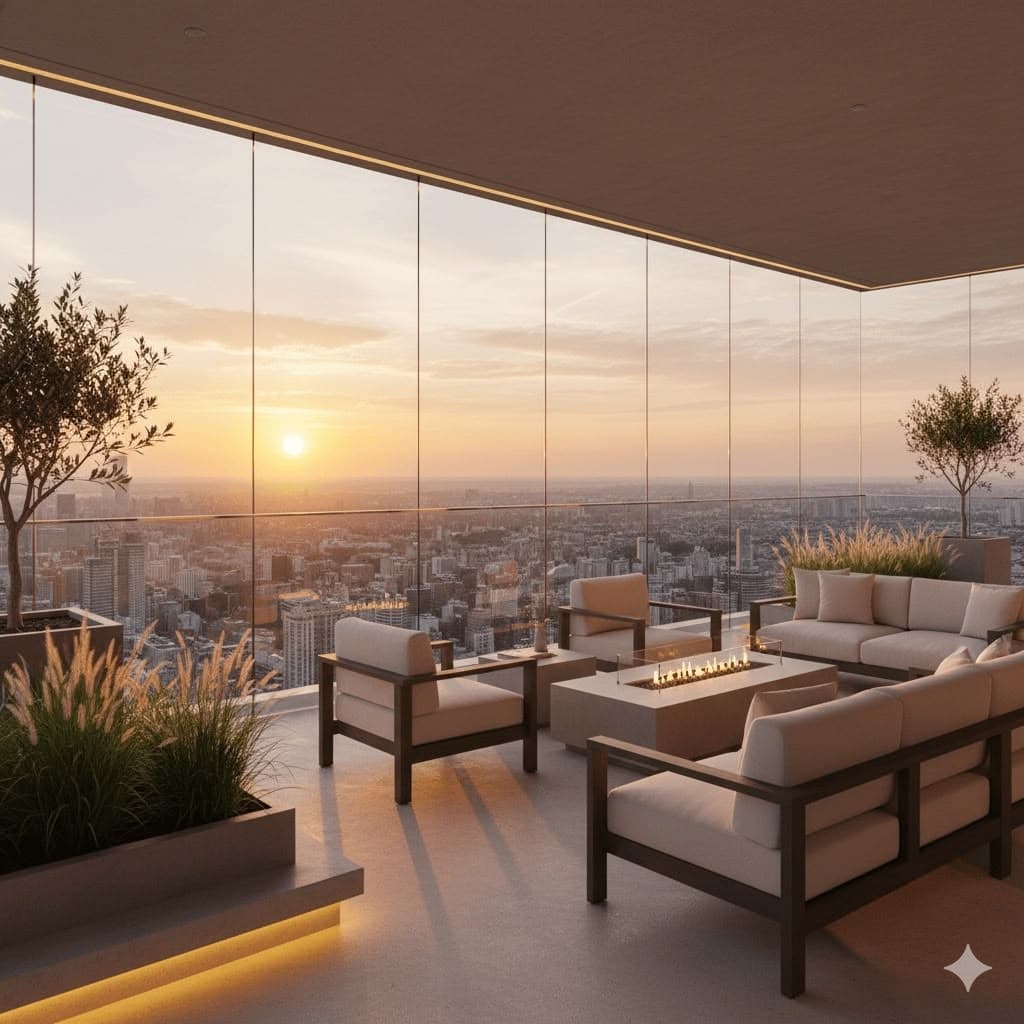 4 BHK Penthouse for Sale in Panchshil Eon Waterfront